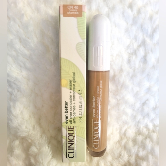 Clinique Even Better All-Over Concealer + Eraser-CN40CremChamois- - Picture 1 of 6